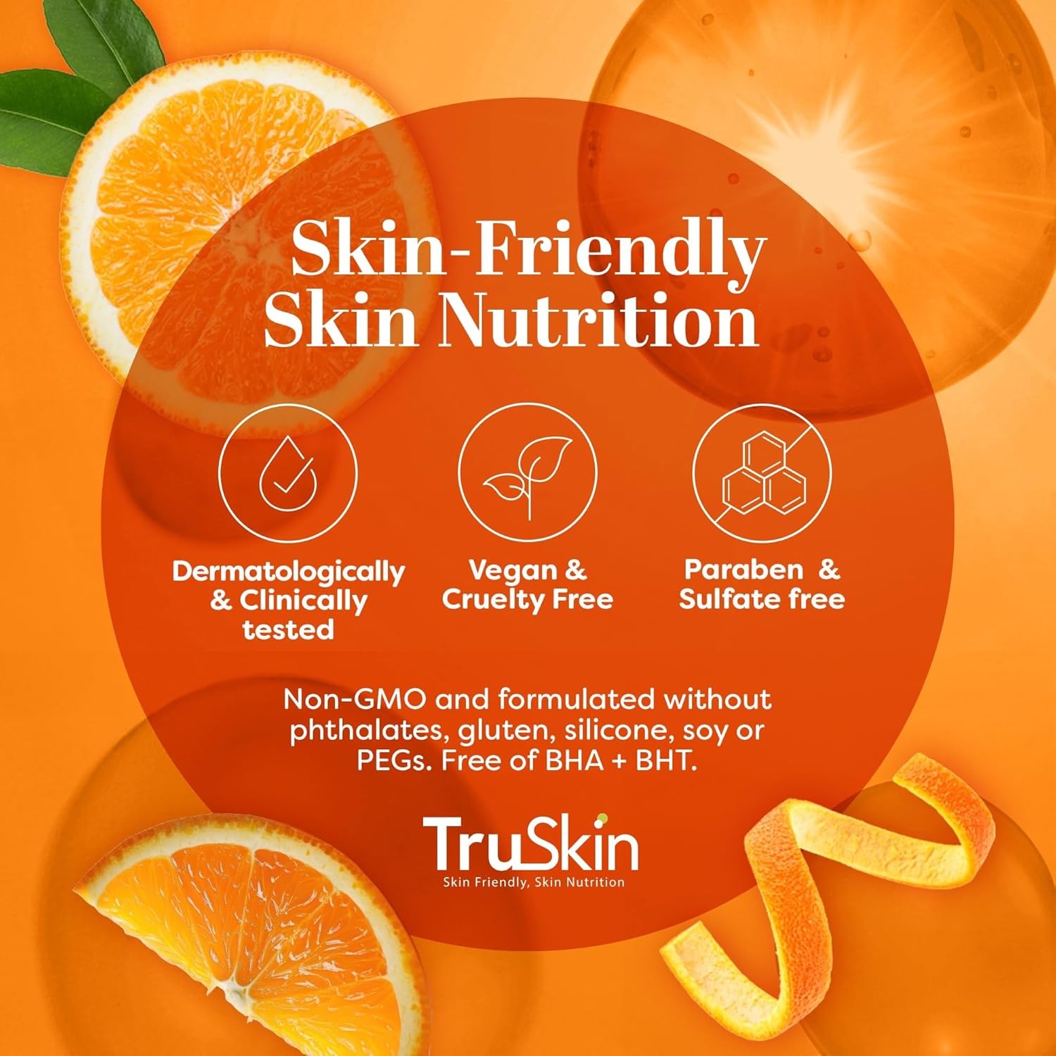 Vitamin C Facial Serum – Anti-Aging Formula with Hyaluronic Acid and Vitamin E – Brightening Treatment for Dark Spots, Skin Tone, Fine Lines, and Wrinkles, 2 Fl Oz
